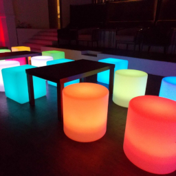 Светящийся (LED) цилиндр