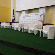 Белое кресло «Лиза»